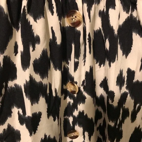 NWT Cupshe Women’s Leopard Print Long Sleeve Maxi Dress Size small - Picture 8 of 13